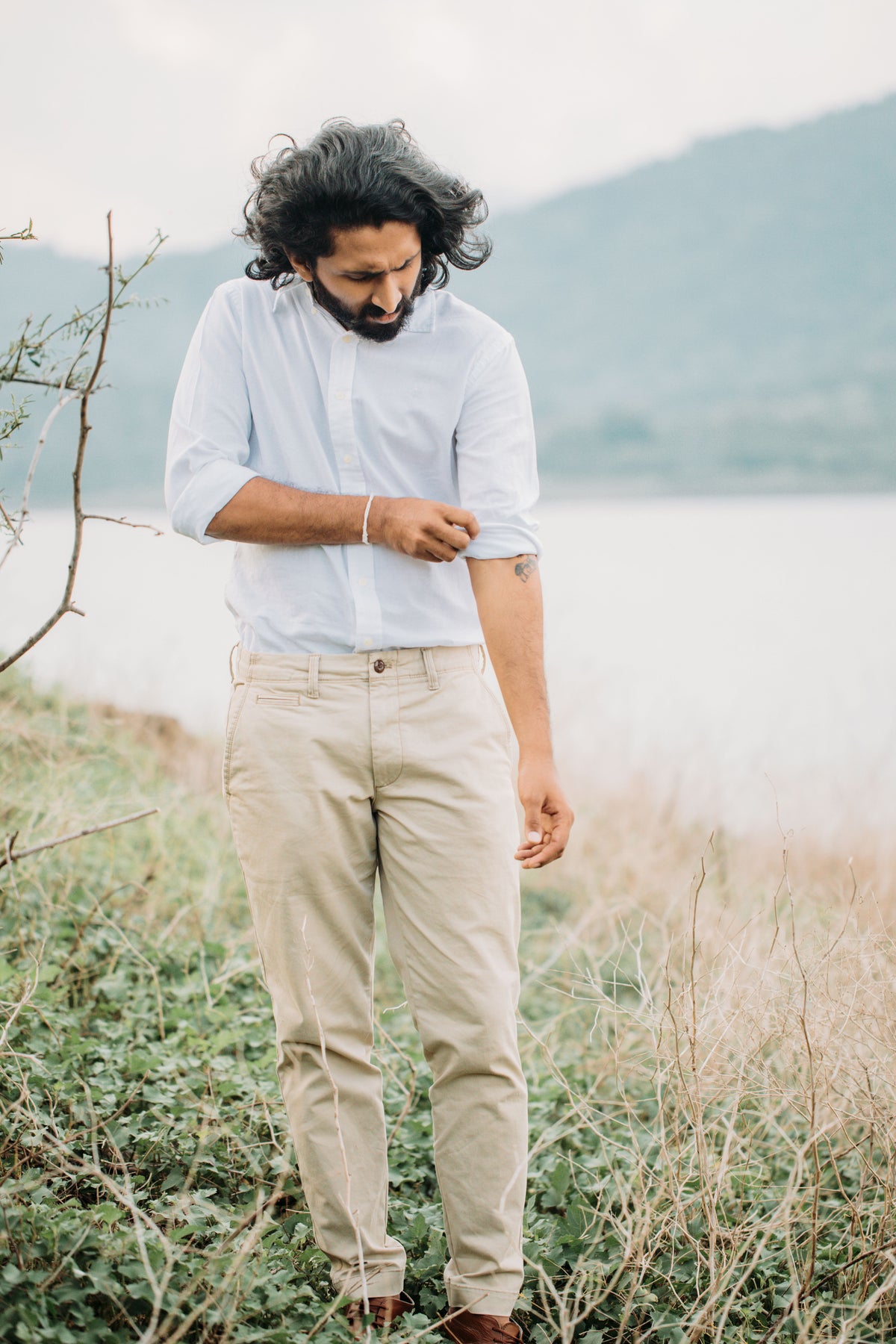 Pleated Linen Trouser — LIFETIME