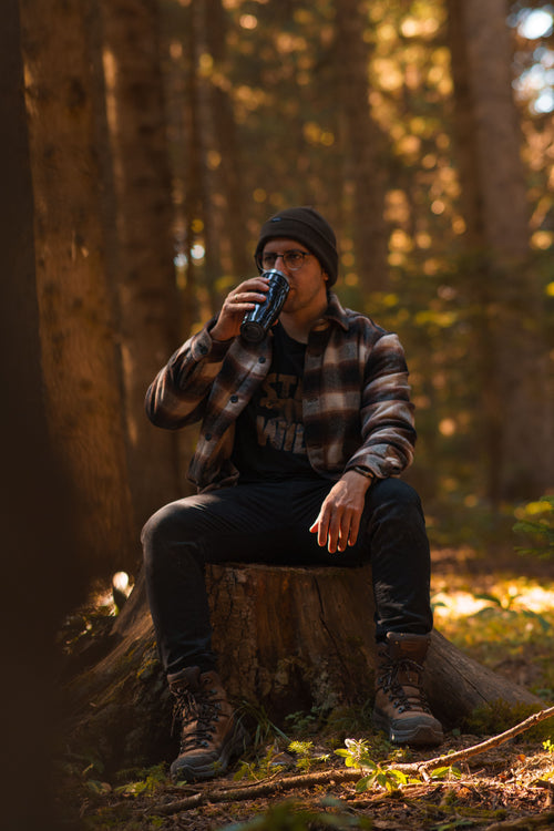 Boiled Wool Overshirt — LIFETIME