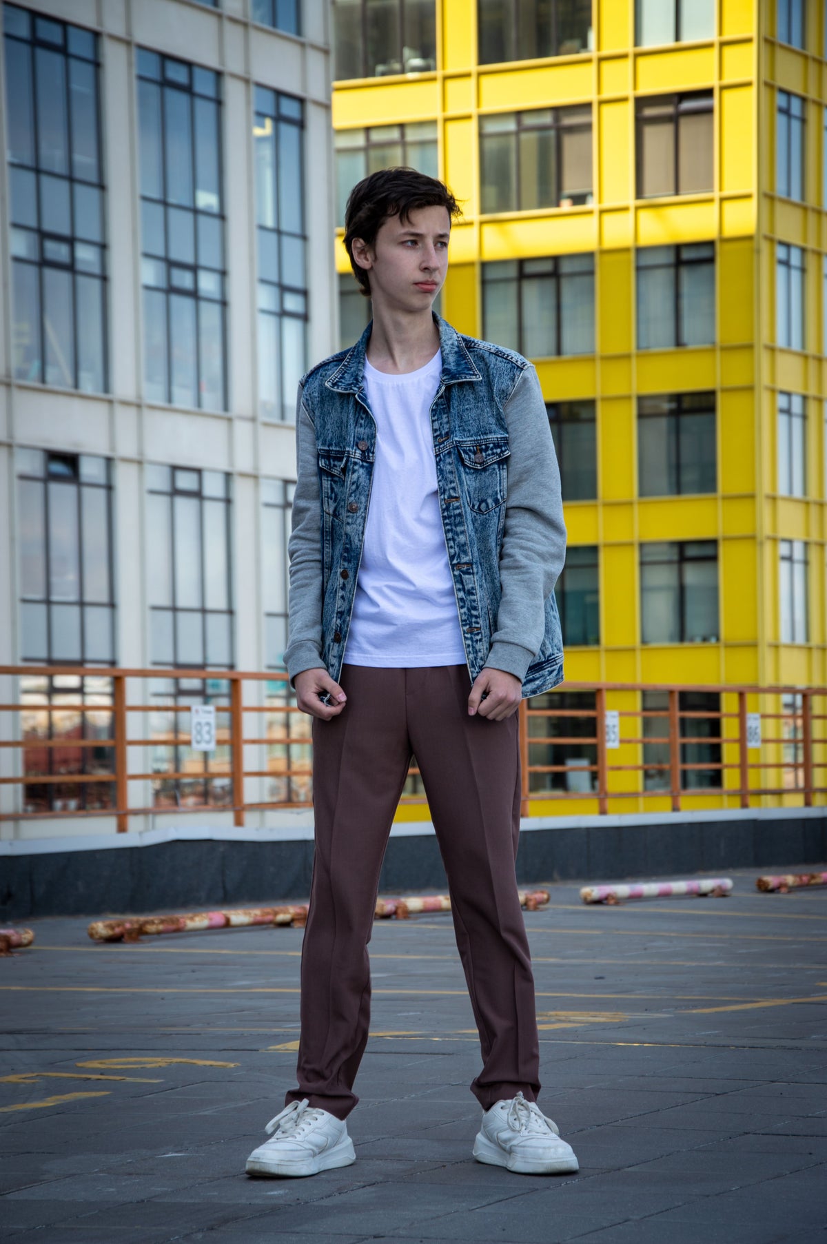 Sherpa-Lined Denim Jacket — LIFETIME