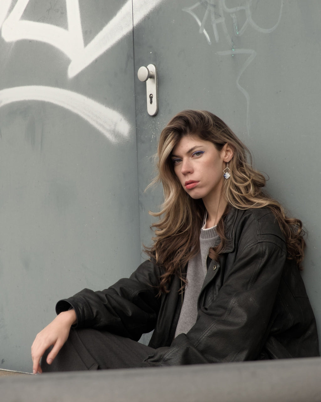 Lambskin Leather Moto Jacket — LIFETIME