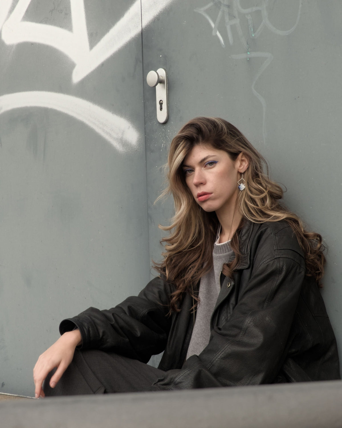 Lambskin Leather Moto Jacket — LIFETIME