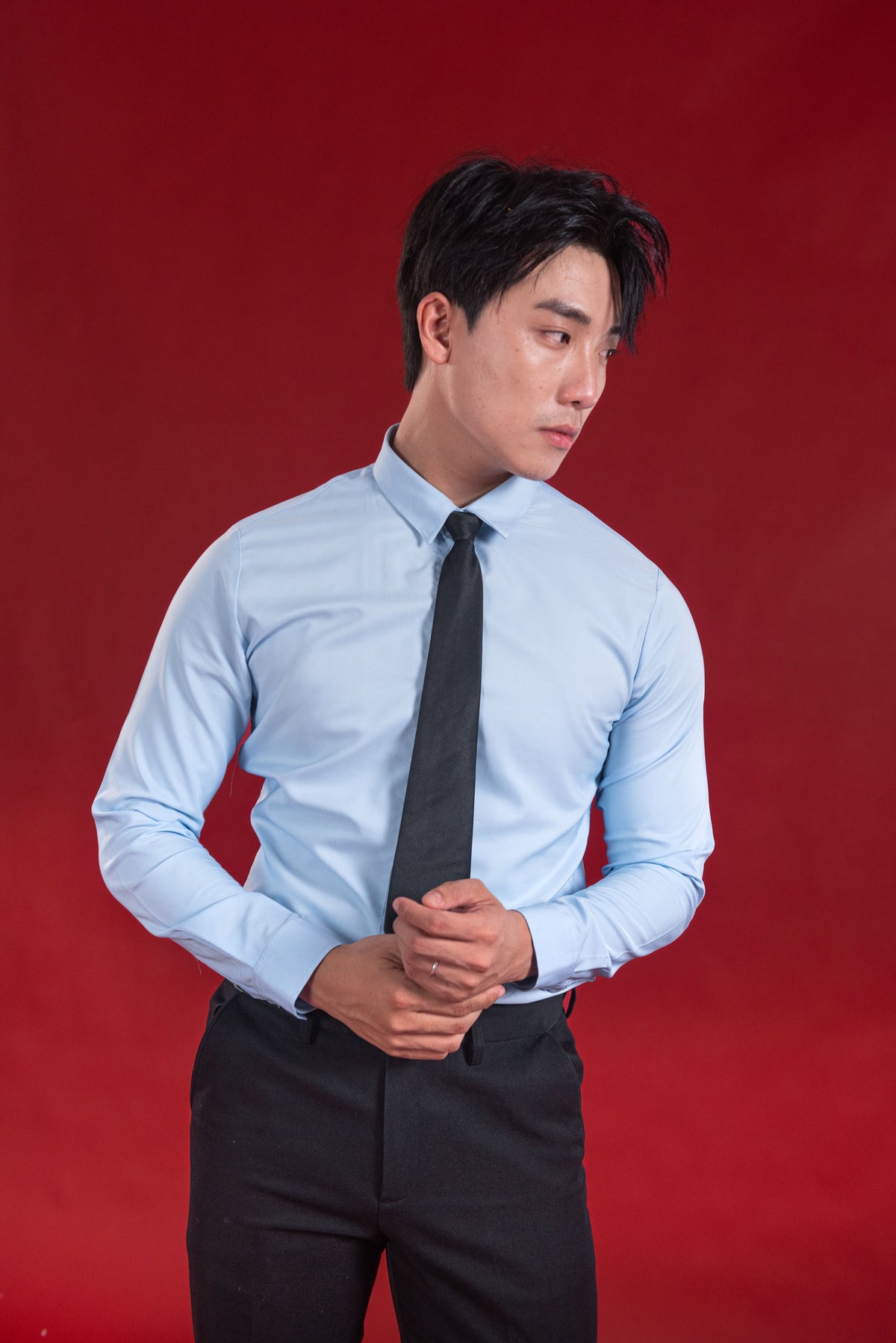 Linen-Blend Camp Collar Shirt — LIFETIME